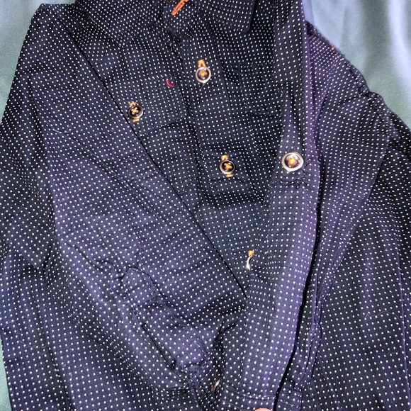 Boys button down Polk dot top - Picture 3 of 3